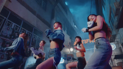 Le Sserafim Members Dancing Antifragile GIF