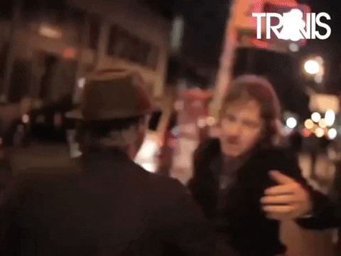 Lead Singer Fran Healy Sending You A Hug GIF