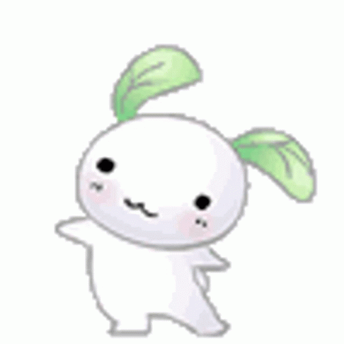 Leaf Ear Bunny Dancing GIF
