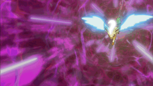 Leafeon Attacking In The Air GIF