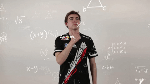 League Of Legends Standing While Calculating GIF