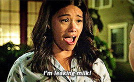 Leaking Milk Jane The Virgin GIF