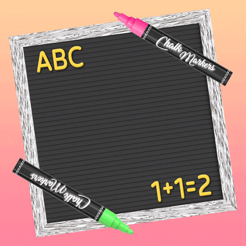 Learning To Read Text Design GIF