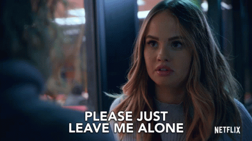 Leave Me Alone Debby Ryan Insatiable GIF