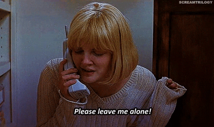 Leave Me Alone Drew Barrymore GIF GIFDB Leave Me Alone Drew Barrymore GIF GIFDB