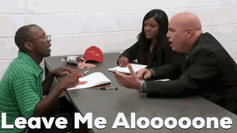 Leave Me Alone Ricky Smiley Gif GIF