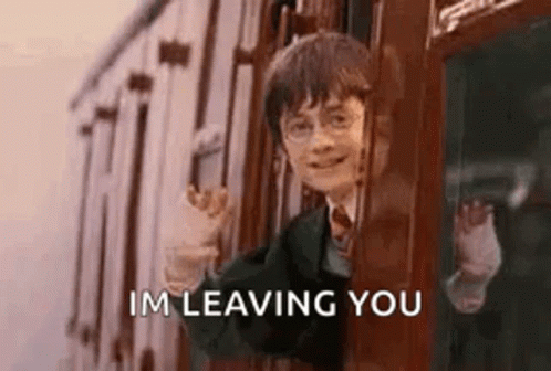 Young Harry Potter Im Leaving You GIF