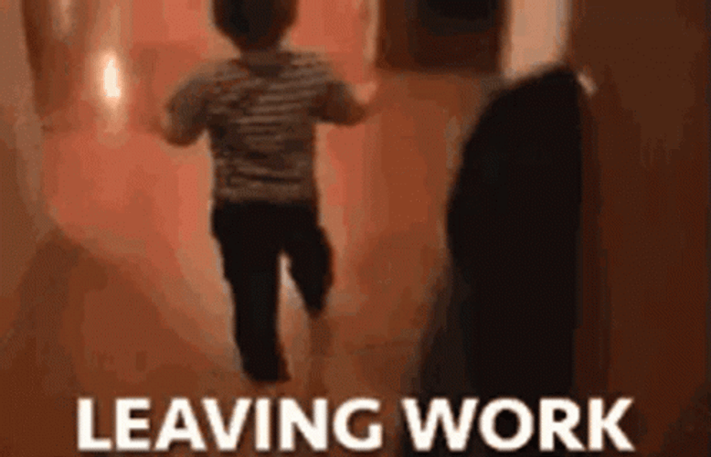 Leaving Work GIF
