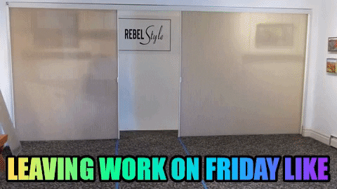 Leaving Work On Friday Dancing Guy GIF
