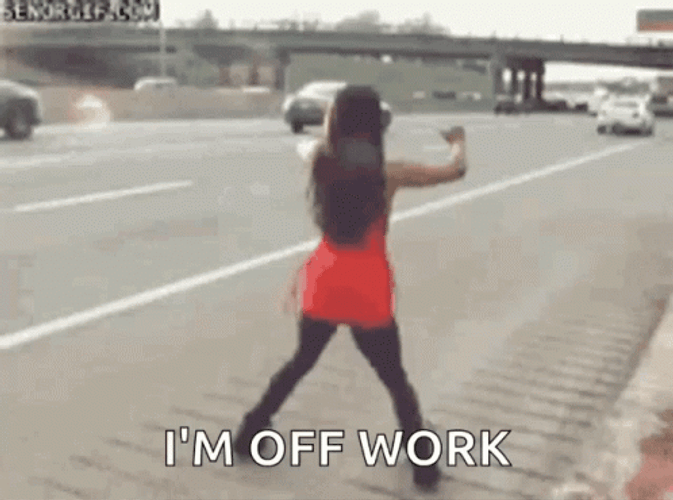 Leaving Work GIF