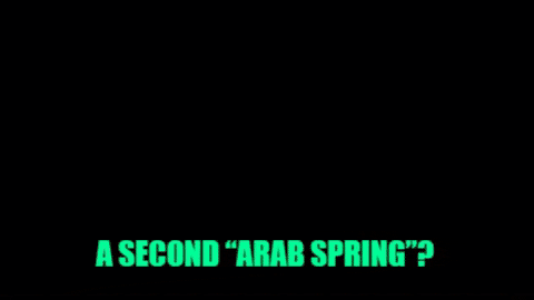 Lebanon Arab Spring Protest GIF