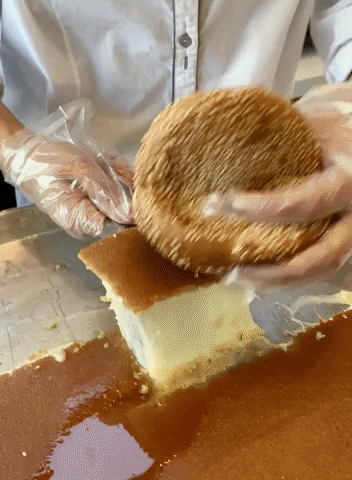 Lebanon Food Cheese Kunafa Knafeh GIF