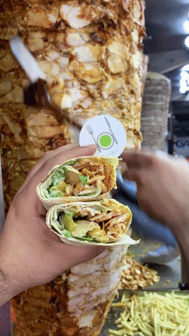 Lebanon Food Chicken Shawarma GIF