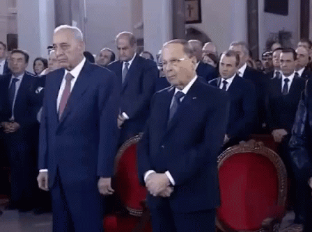 Lebanon Nabih Berri Michel Aoun GIF