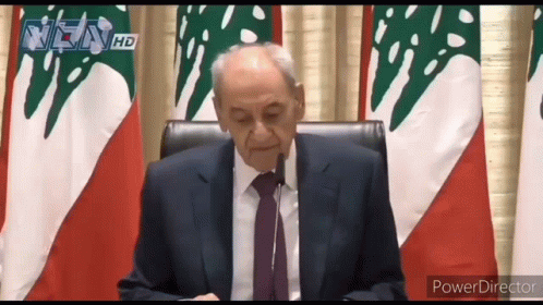 Lebanon Speaker Nabih Berri Talking GIF