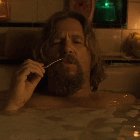 Lebowski Bathing Im Chill GIF