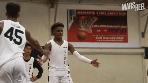 Lebron Bronny James Jr Hand Taps GIF