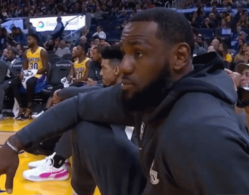 Lebron James Funny Look GIF