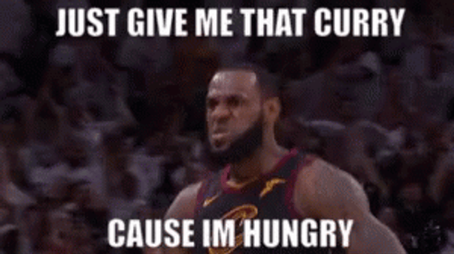 LeBron James Give Me That Curry GIF