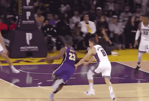 Lebron James Poster Dunk GIF