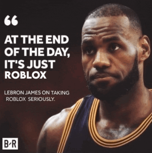 Lebron James Roblox Meme GIF