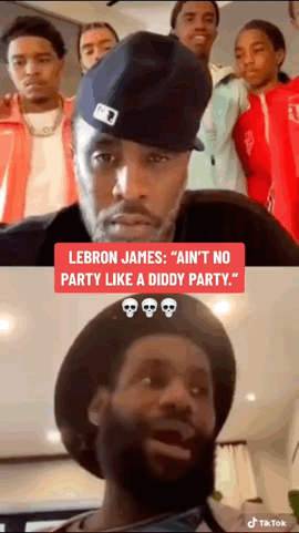 Lebron James Says That He Ain T No Party Like A Diddy Party GIF