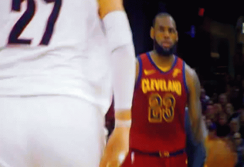 Lebron Layup Flop GIF