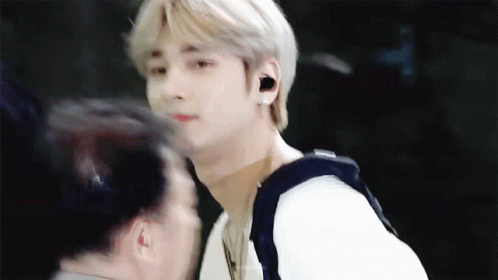 Lee Hangyul Walking Wearing Big Smile GIF