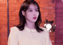Lee Ji-eun Chanting Juicy GIF