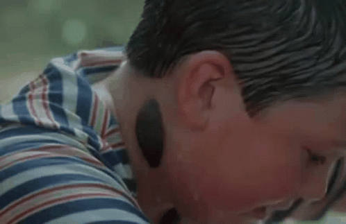 Leeches Running Away GIF