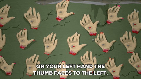 Left Handed Didn't Get It Right GIF
