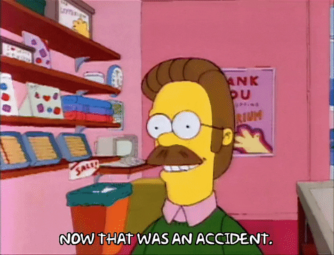 Left Handed Items Of Ned Flanders GIF