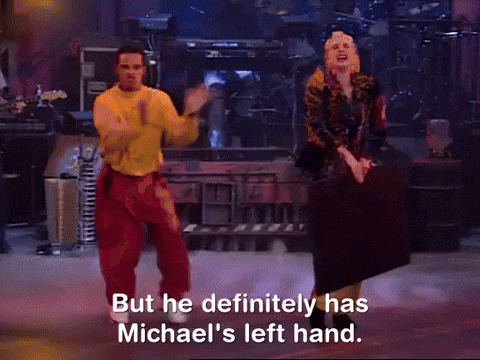 Left Handed Man Dancing GIF