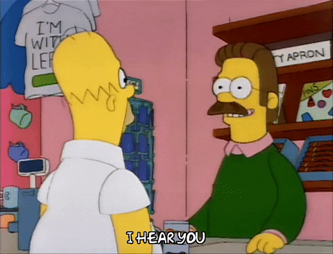 Left Handed Shop Visited By Homer Simpson GIF