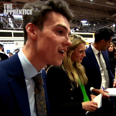 Lefty Guy Shows The Way GIF