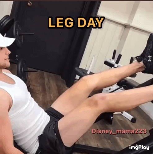 Leg Day Legs Workout For Strength GIF