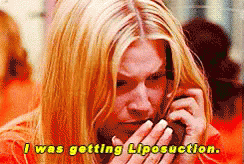 Legally Blonde Ali Larter Getting Liposuction GIF
