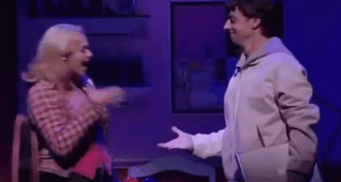 Legally Blonde Christian Borle Hand Shake GIF