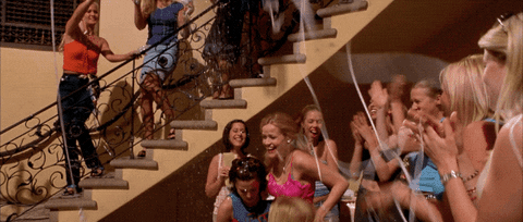 Legally Blonde Reese Witherspoon Celebrating GIF