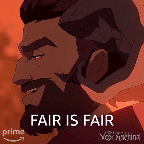 Legend of Vox Machina Bearded Man