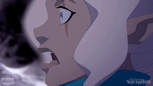 Legend of Vox Machina Woman with White Hair