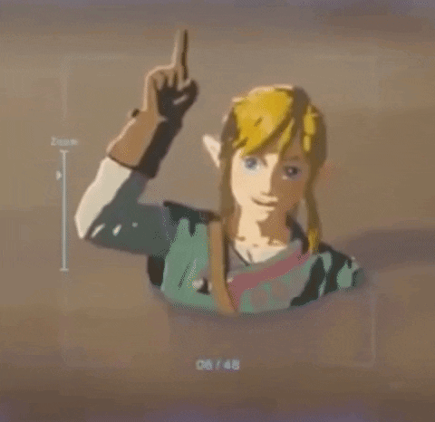 Legend Of Zelda Tears Of The Kingdom Covered By Sand GIF