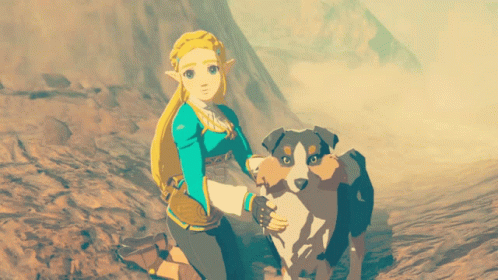 Legend Of Zelda Tears Of The Kingdom Dog GIF