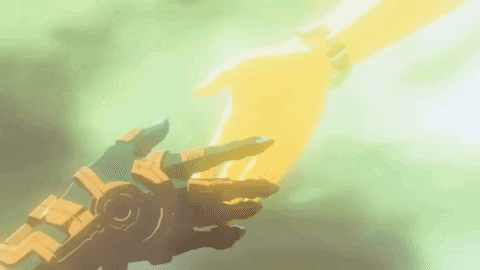 Legend Of Zelda Tears Of The Kingdom Hold Hands GIF