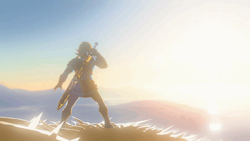 Legend Of Zelda Tears Of The Kingdom Looking Away GIF