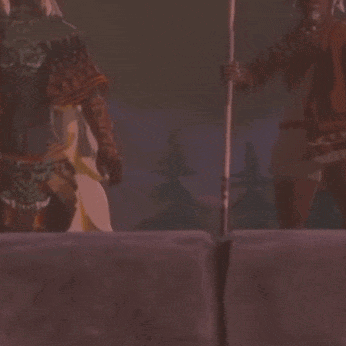Legend Of Zelda Tears Of The Kingdom On The Clif GIF
