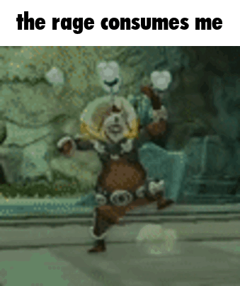 Legend Of Zelda Tears Of The Kingdom Rage GIF