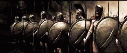 Legendary Battle Scene 300 GIF