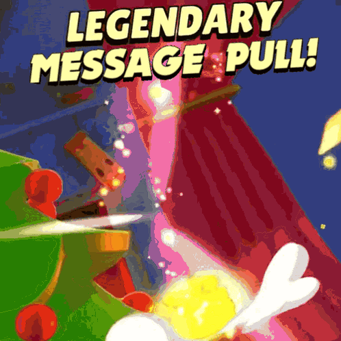 Legendary Message Pull Video Game Advertisement