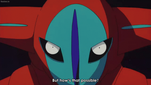 Legendary Pokemon Deoxys GIF